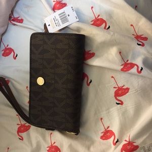 Michael Kors phone wristlet